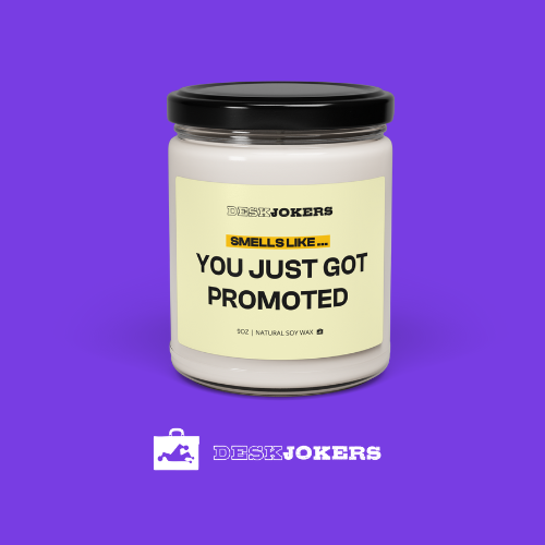 Got Promoted Candle